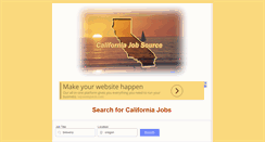 Desktop Screenshot of caljobsource.com